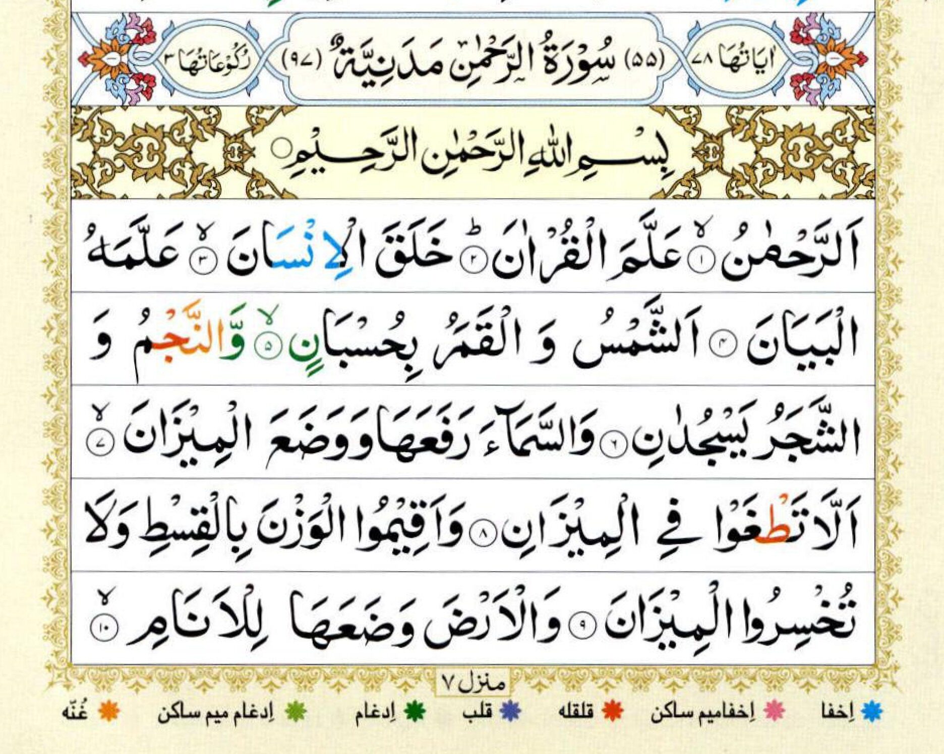 surah ar rahman